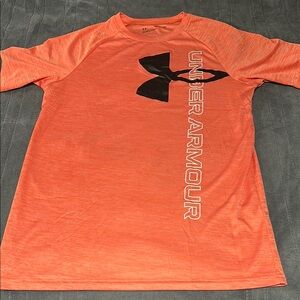 Under Armour Men's Orange Shirt